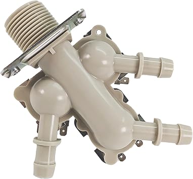 5221ER1003S Water Inlet Valve for LG & Kenmore Washing Machine, Compatible with WM3470CW, WKE100HVA, WM3900HBA, WM4000HBA, Replaces 4869496, AP6798394, PS12587936, EAP12587936, PD00057211
