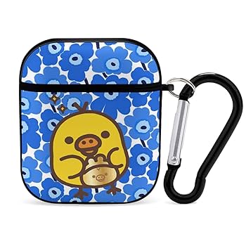 Apple - 【やや汚れあり】Apple AirPods　専用ケース付き Amazon | マリメッコ7 リラックマ キイロイトリ1 AirPodsケース