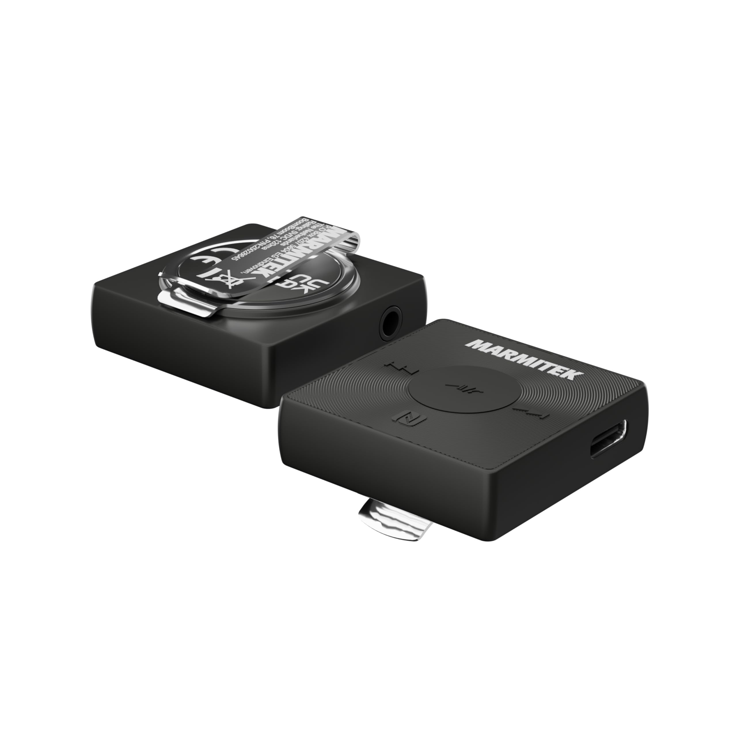 Ricevitore Bluetooth - Marmitek BoomBoom 76 - Stereo Auto - Batteria Portatile - NFC aptX - Vivavoce - Suono di Qualità - Connessione Veloce