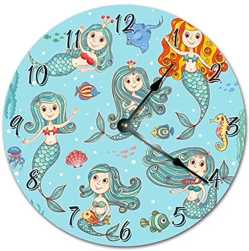 Reloj de Pared Redondo Infantil 10.5 pulgadas miniatura 1