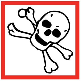 NMC National Marker GHS2054ALV2 GHS Pictogram Labels, 4 inches x 4 inches, PS Vinyl, 250/Rl