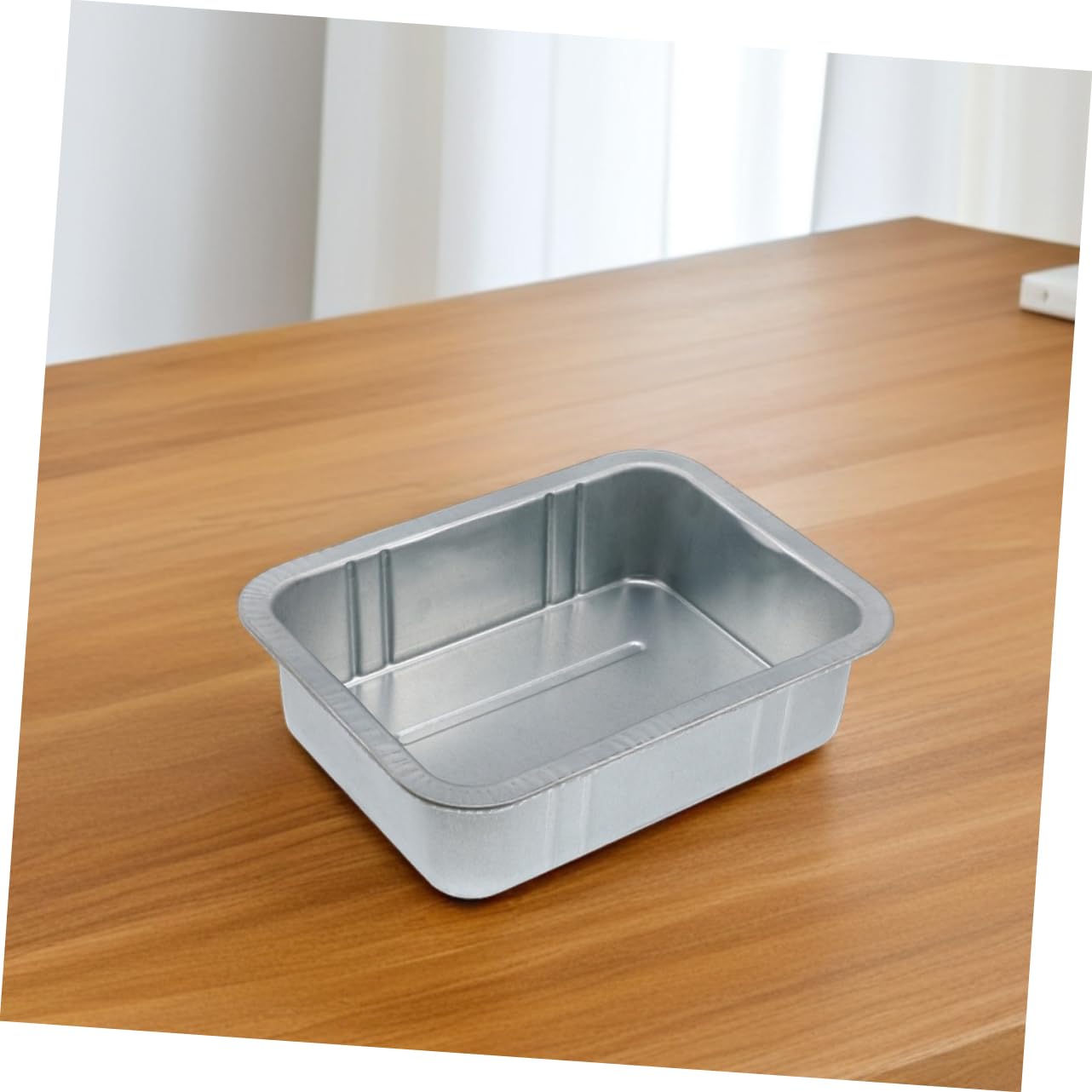Bac de Vidange D'huile en Acier Argenté 10l 5l Lot de 2