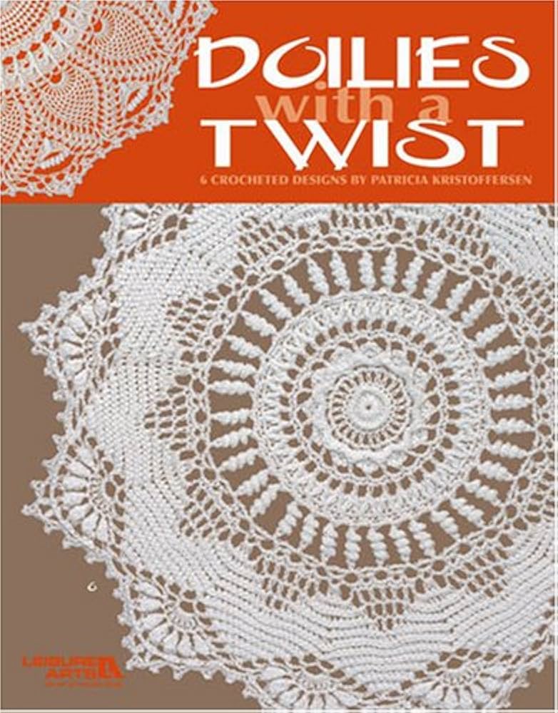 洋書 「Doilies With a Twist 」 ドイリー Amazon | Doilies With a Twist | Kristoffersen, Patricia