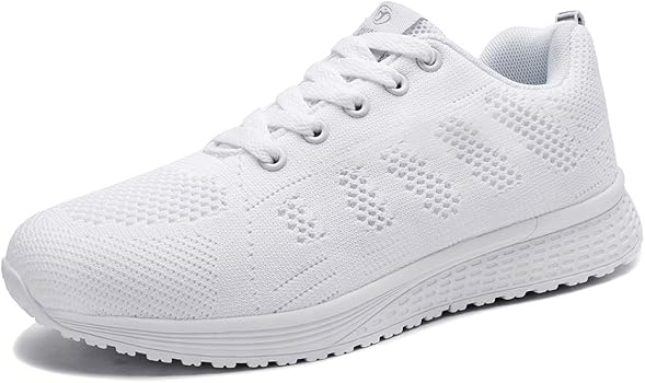 Zapatillas Deportivas Mujer, Entrenamiento, Amortiguación Aire, Malla Transpirable, Antideslizantes, Tenis Gimnasio, Correr0