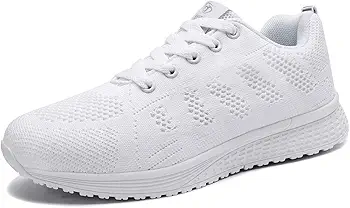 Zapatillas Deportivas Mujer, Entrenamiento, Amortiguación Aire, Malla Transpirable, Antideslizantes, Tenis Gimnasio, Correr