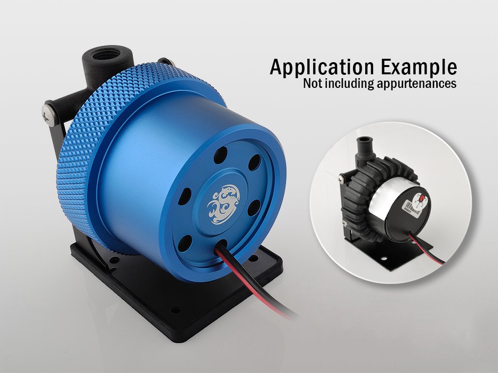 Amazon.com: Bitspower D5/MCP655 Mod Kit, Abrasive Blue : Electronics
