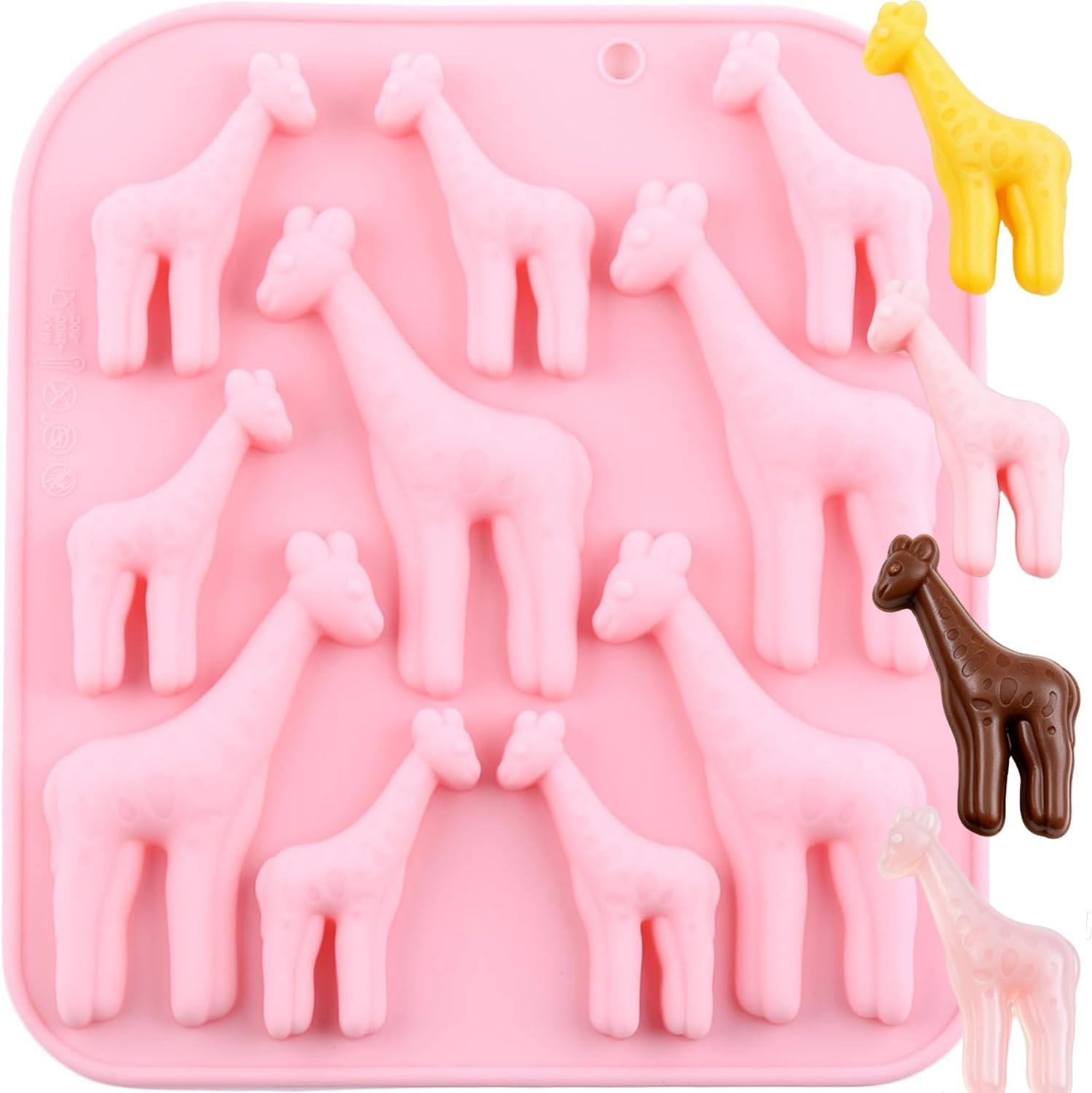 Giraffe Silicone Candy Molds Giraffe Shape Mold For candy Chocolate