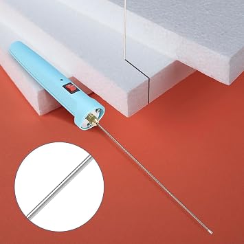 Hot Wire Cutter Pen, 10CM Electric Hot Knife Foam Cutter, 24W Electric Hot Wire Cutter Foam Cutting Pen, Foam Polystyrene Heat Cutting Engraving Pen Foam Cutter Machine