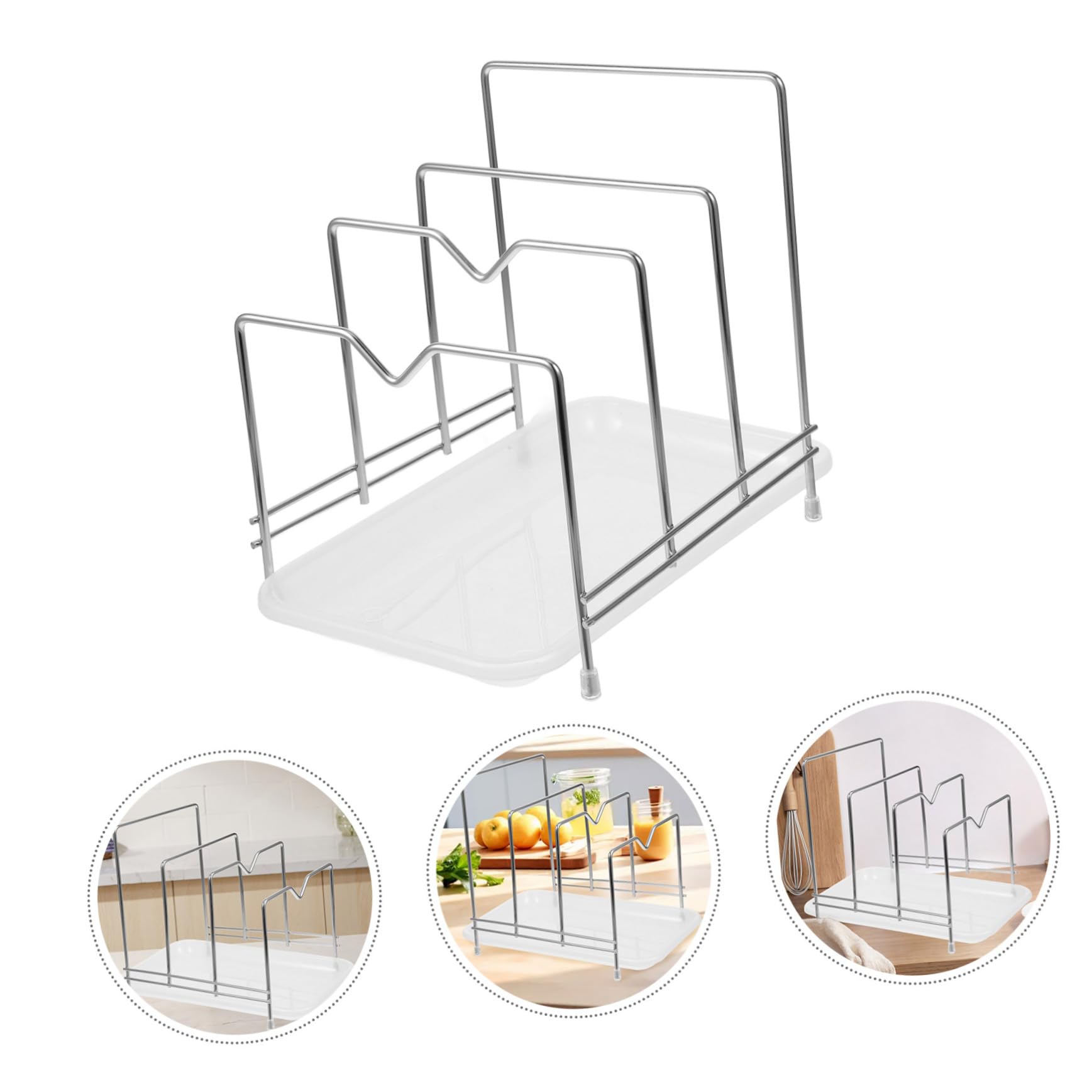 Schneiderbrett Halter Schneidebrett Ständer, Schneidebrett Halter, Schneidebrett-Rack, Topfdeckelhalte, Zur Aufbewahrung Von Topfdeckeln