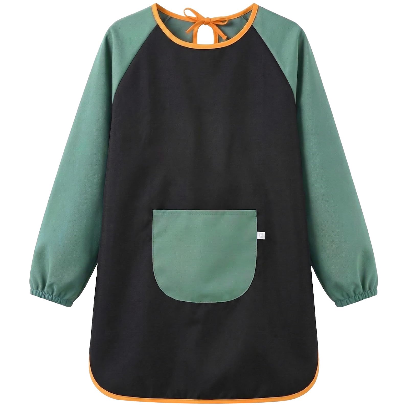 Kids Painting Apron Waterproof Art Smock with Front Pocket 6-12 Years