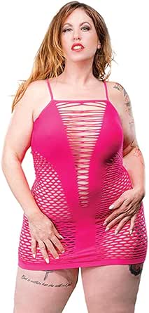 Beverly Hills Naughty Girl DeepV Neck Dress Pink Q/S