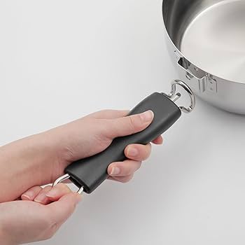 【ゆき平鍋】6点セット Amazon | 着脱式 ゆきひら鍋6点セット ハンドルおまけ オール