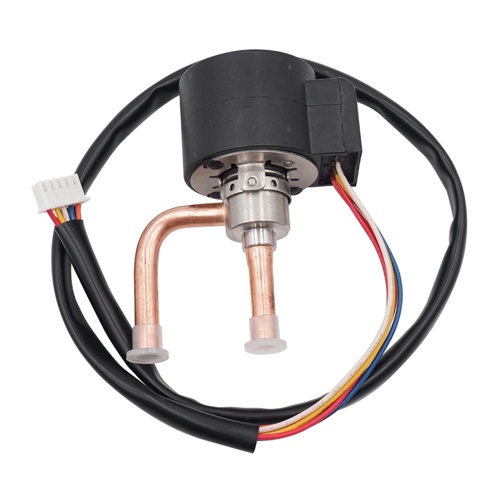 HWEIH DPF Series1.3-4.5 DC12V 5 Cables Válvula de Control de presión de acción Directa Componentes de Aire Acondicionado Válvula de expansión electrónica(DPF(AA) 1.3)