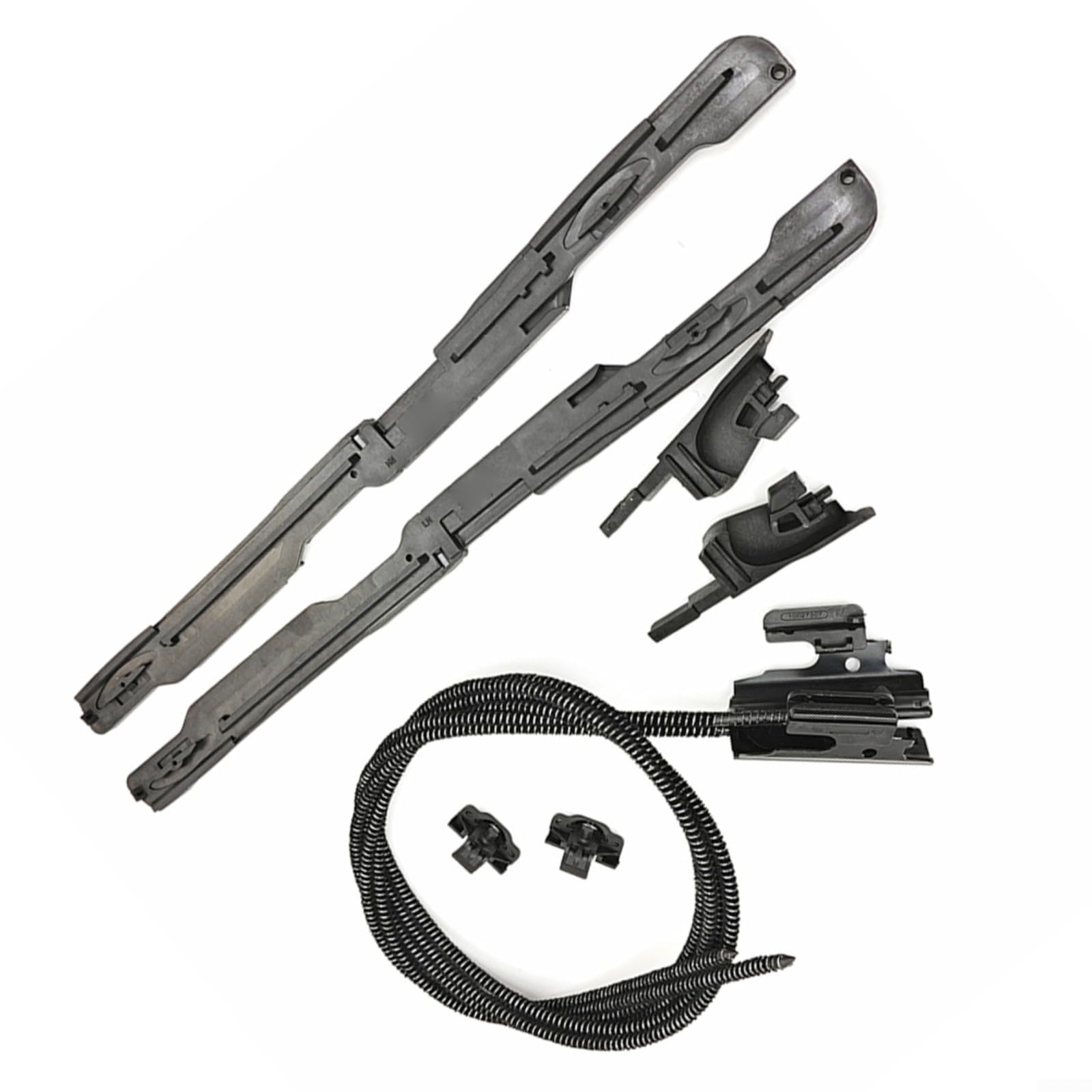 1 juego de cables de reparación de techo corredizo para Mini para Cooper F54 F55 F56 F60 F66 F65, OEM 54107379624, ABS + componente de accionamiento de metal, mantenimiento exterior del coche