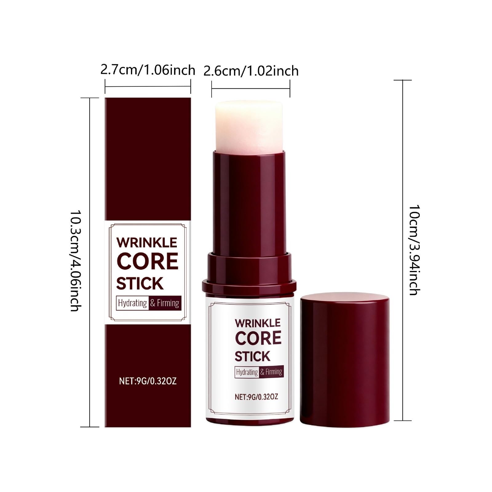 Calcium Volume Multi Balm Stick, stick al retinolo, balsamo labbra al calcio Multi Balm Sti/ck, crema idratante per le rughe, anti-età, rimpicciolimento, rassodante, occhi, collo e viso (12 pezzi)