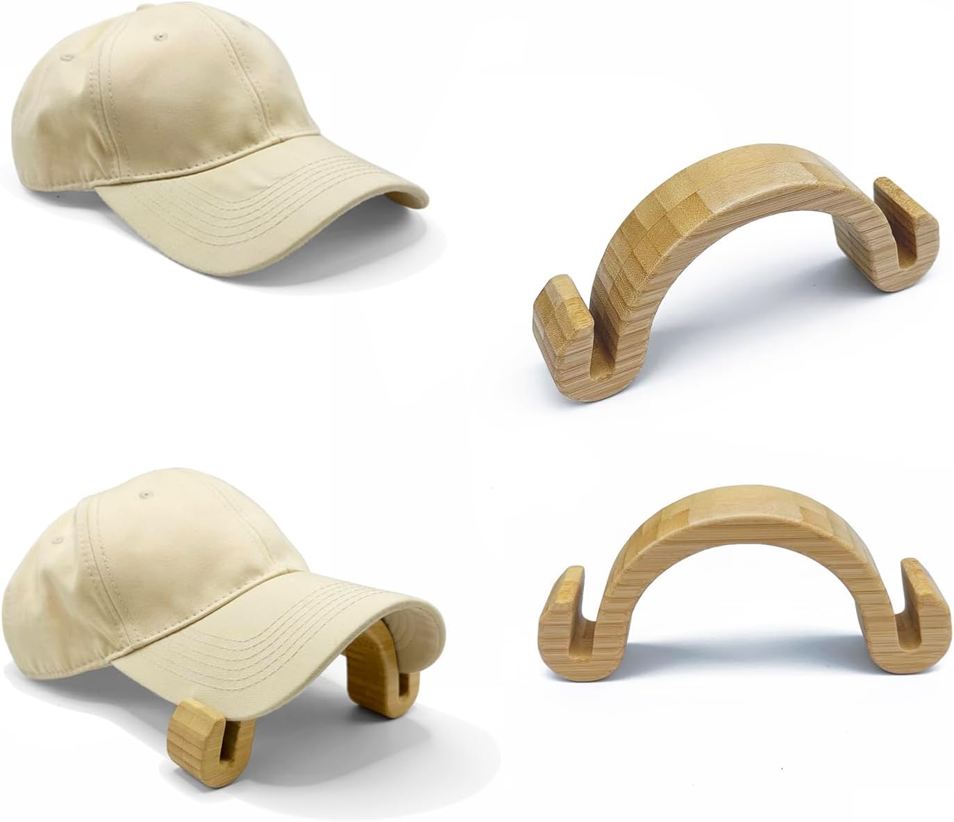 Cavnewt Hat Brim Bender,Hat Curving Band (2 Pack