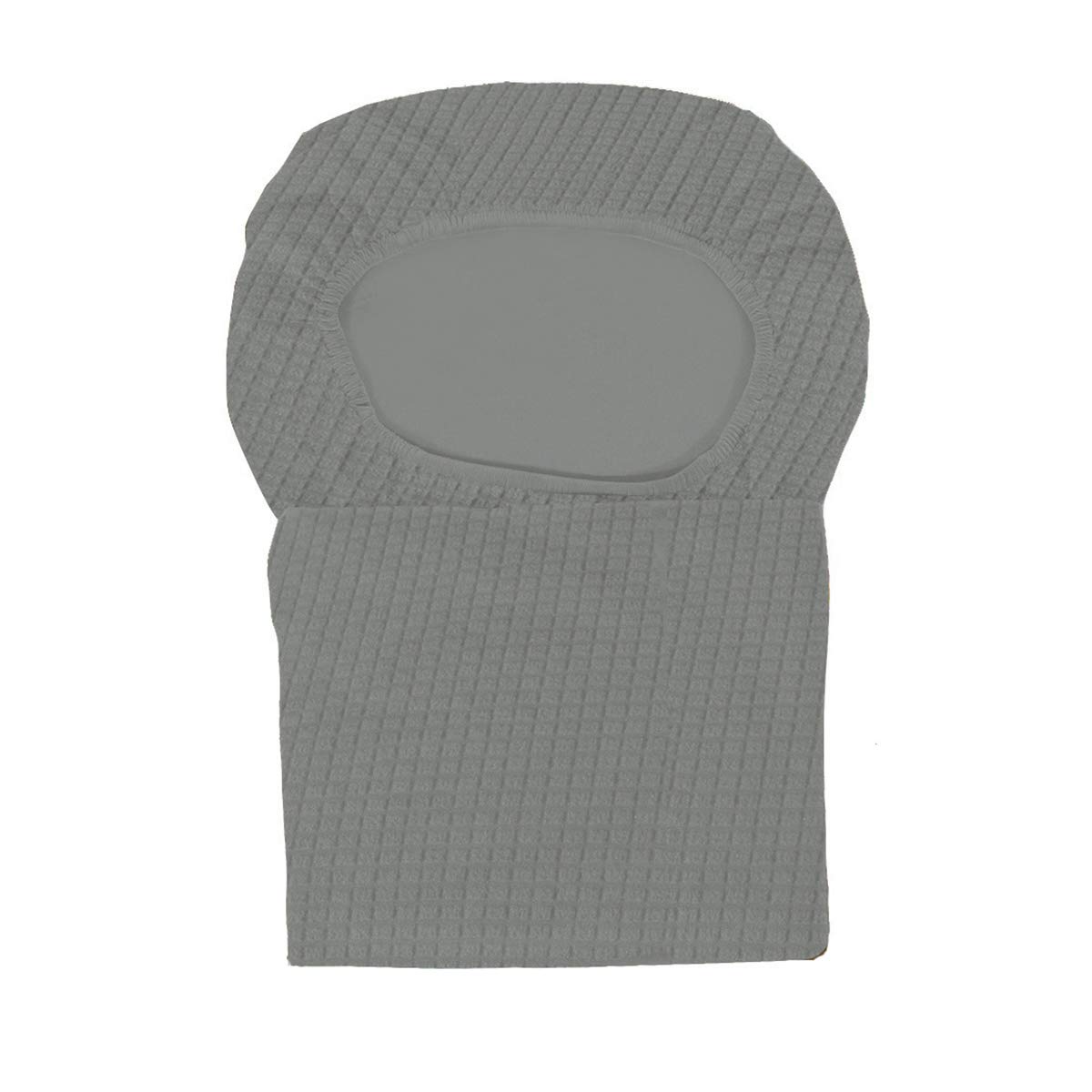 Housse De Chaise Xl De Salle A Manger 2/4/6 Pcs Chaise Housse De Protection, Couvre-siège élastique De Protecteur De Chaise Pour La Décoration De Fête De Banquet De Mariage (Gris clair,6 pièces)