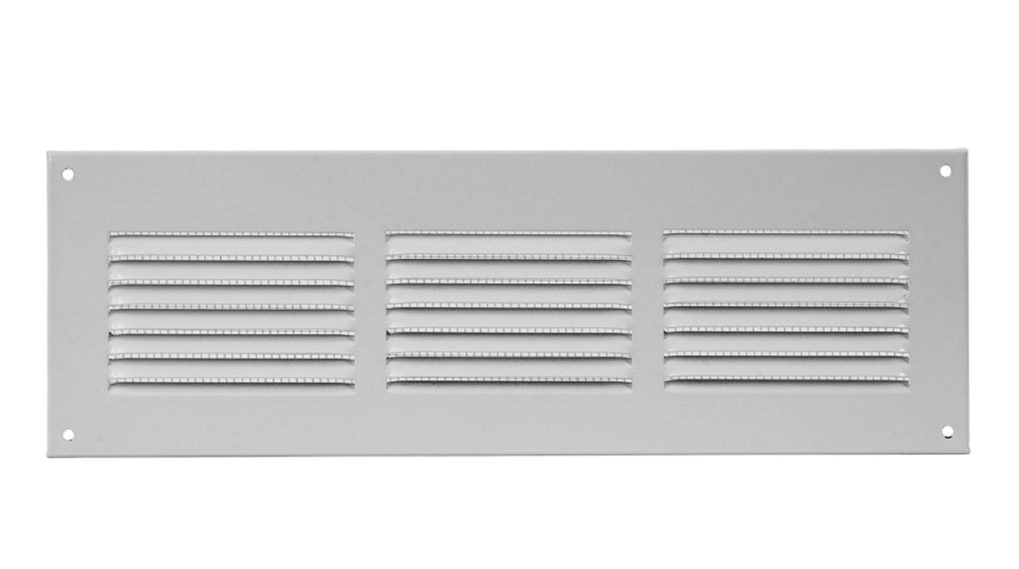 300x100mm Air Vent Grille Cover 12x4 inch White Ventilation Cover