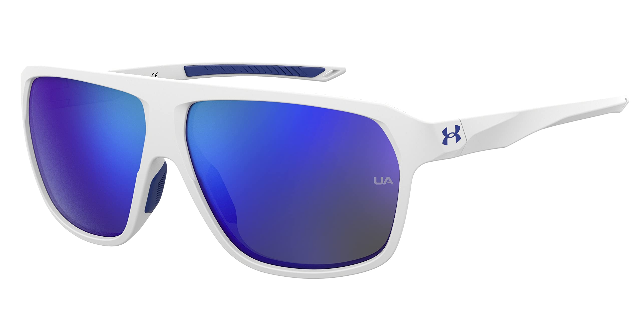 Under Armour Unisex White Sunglasses, One Size, Resin Sunglasses