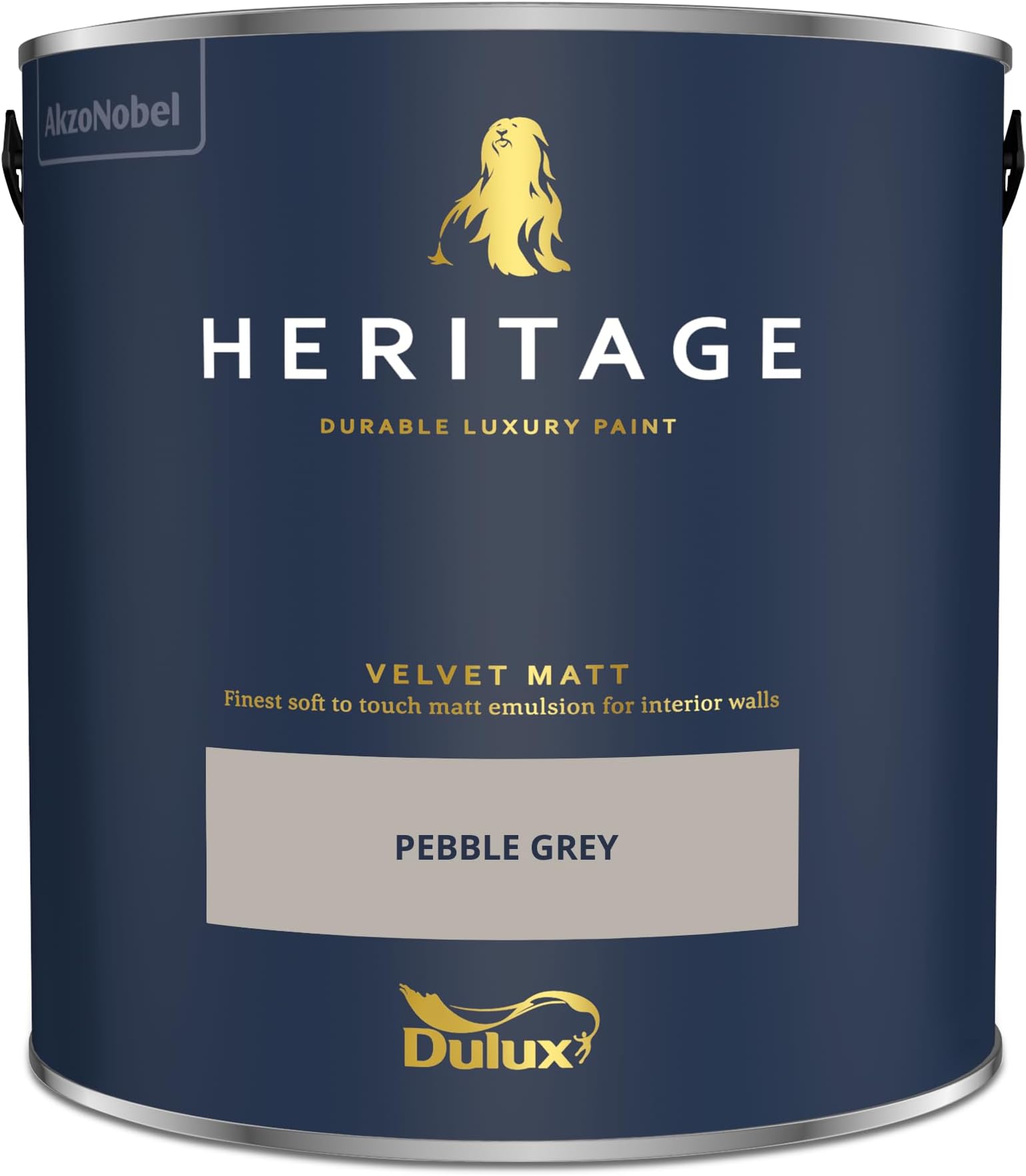 Dulux Heritage Paint (2.5L, Pebble Grey)