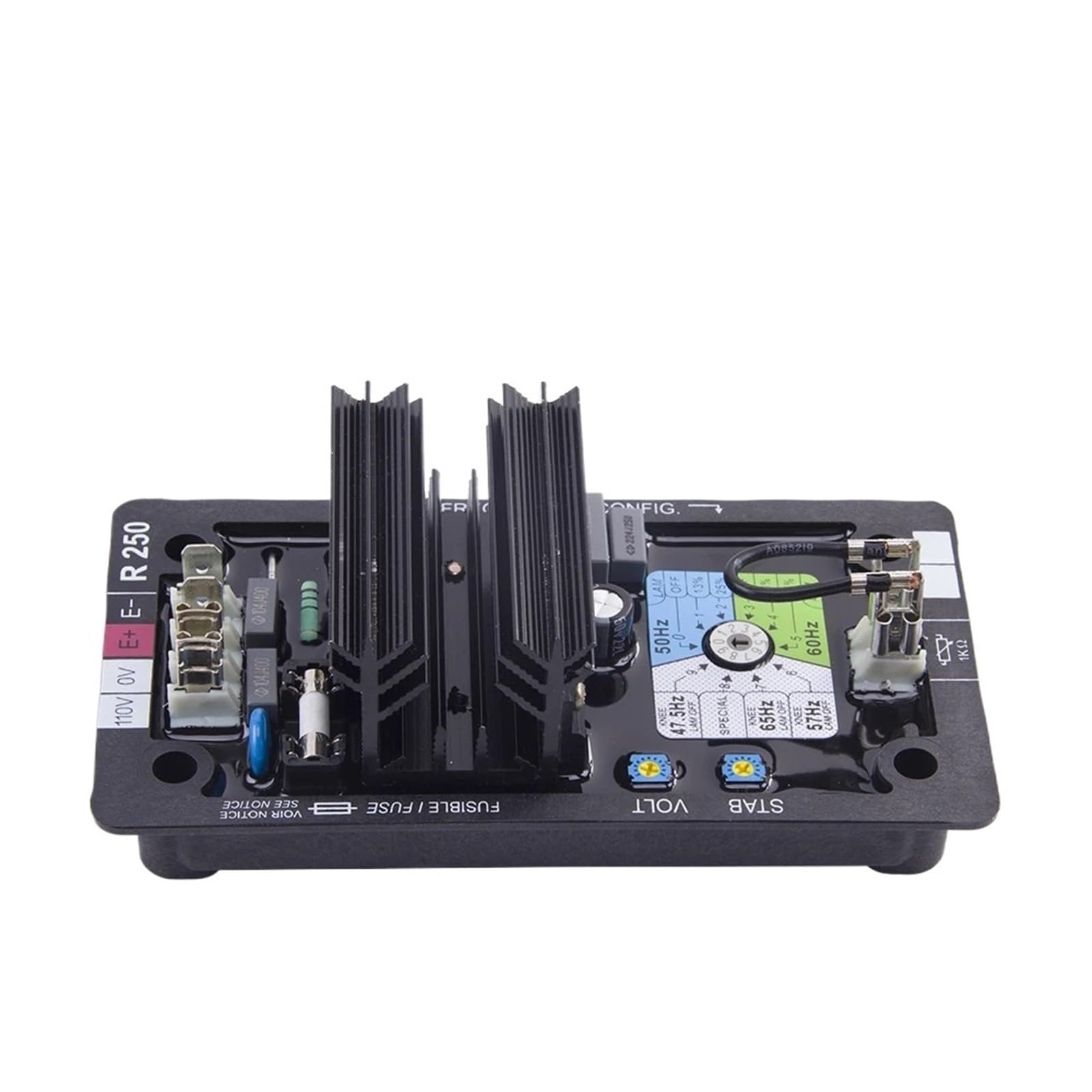 R250 AVR Generator Automatic Voltage Regulator Stabilizer Control Panel Electric Alternator Parts 1Pcs