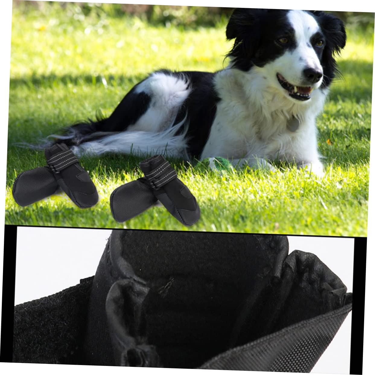 Supvox 8stücke Winter-warm Pet Dog Schuhe wasserdichte Und rutschfeste Boots Mit Reflektoren Für Kleine Mittlere Hunde Für Und Pfotenschutz