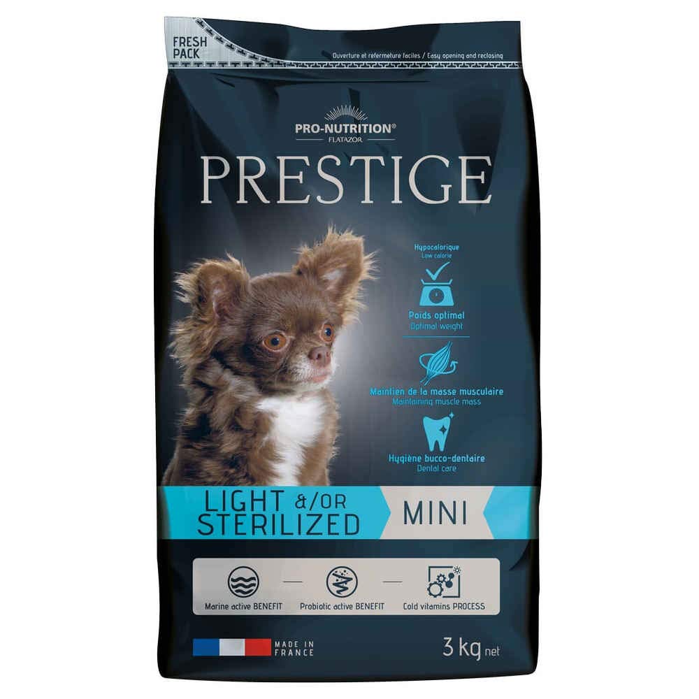 Aliment pour Chiens Prestige Adult Mini Light/Sterilized