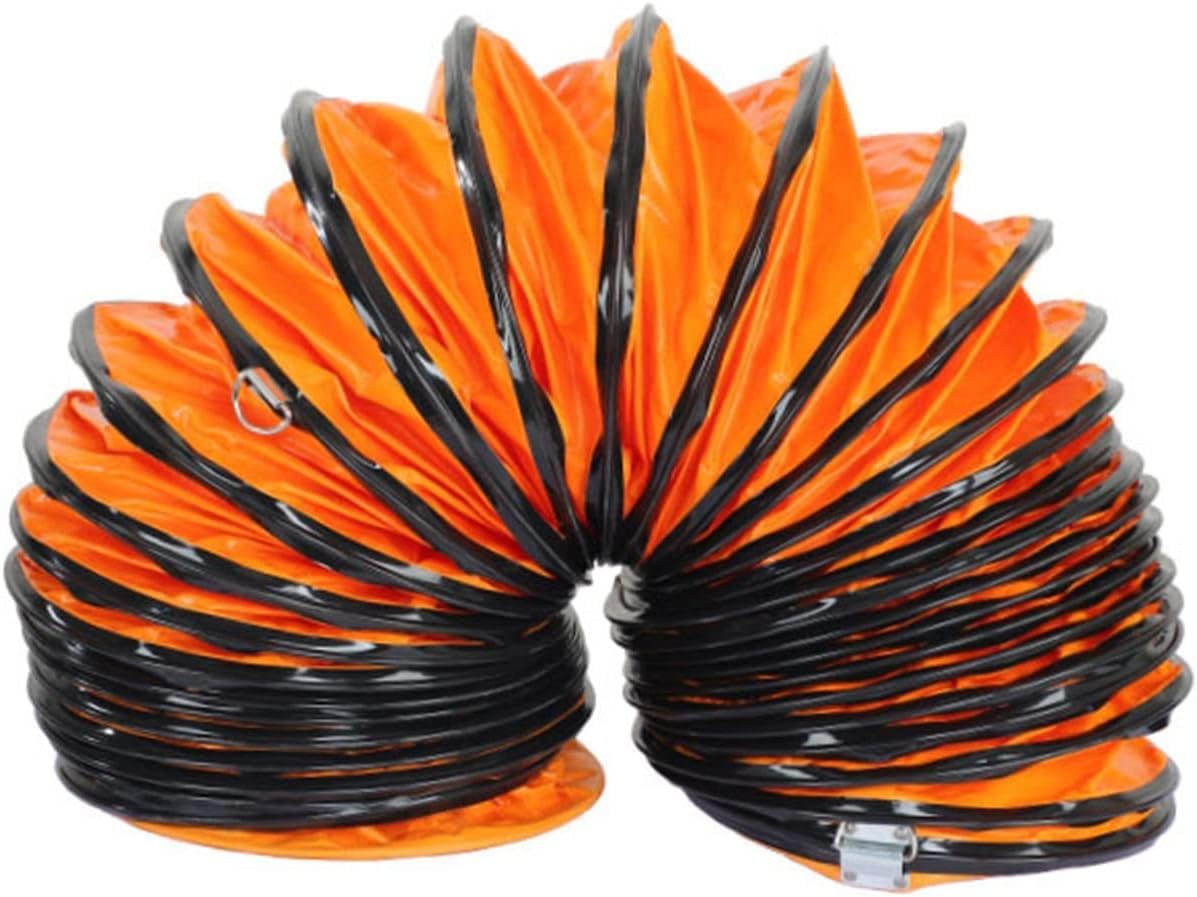 Tuyau flexible en PVC pour ventilation et climatisation avec corde réglable