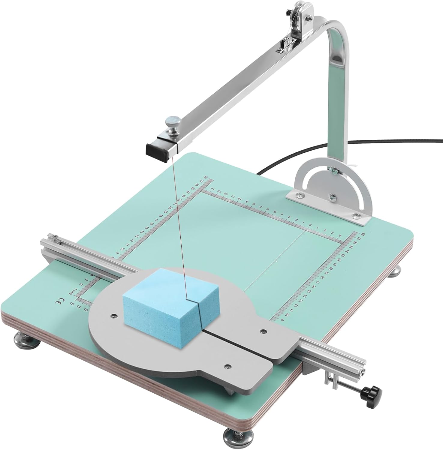 72W Hot Wire Foam Cutter Table, Portable Tabletop Hotwire Cutter Tool for Cutting, Forming and Sculpting Styrofoam and Other Foam Materials