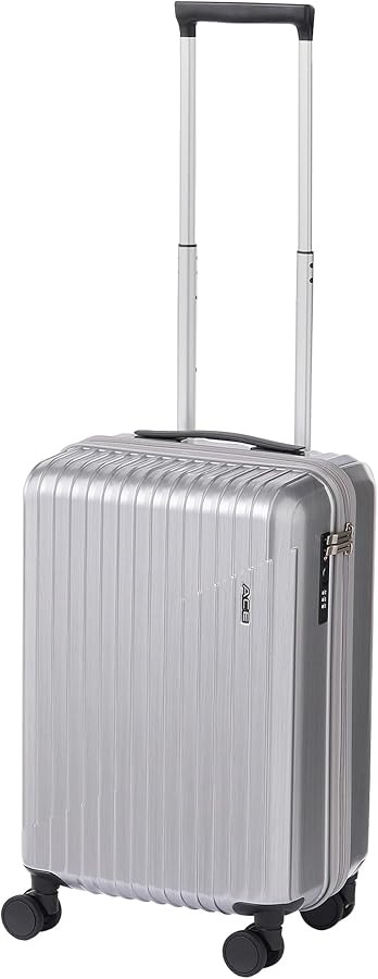 ACE エース スーツケース クレスタ2 シルバーヘアライン 85L 7-10泊 ACE エース スーツケース クレスタ2 シルバーヘアライン 85L 7-10泊