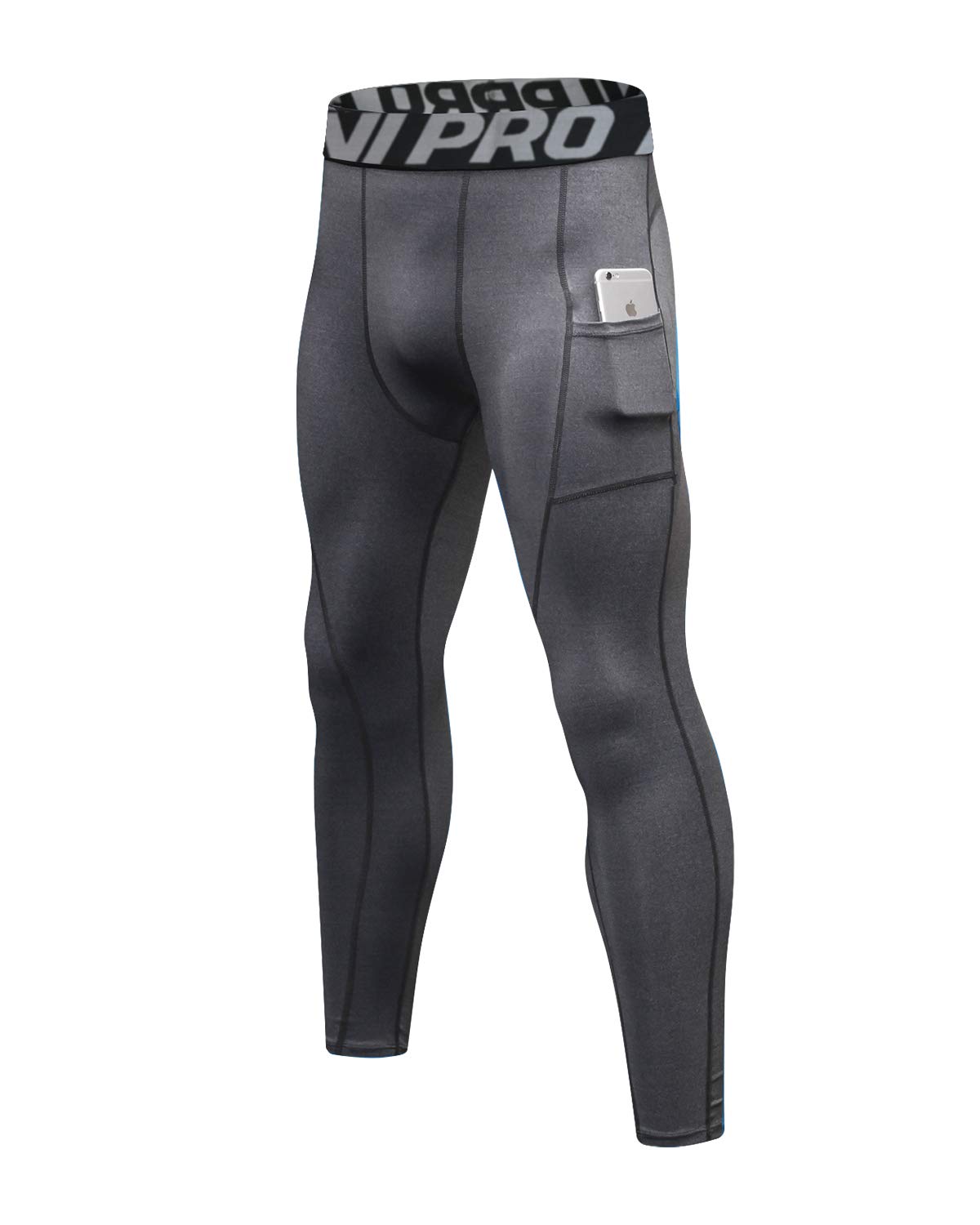 LNJLVI Kompressionshosen Herren Workout Sport-Leggings Atmun