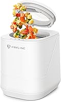 FRYLINE 4L Electric Kitchen Composter - Odorless, Quiet Countertop Bin with Auto-Clean, Turns Food Waste to Fertilizer in 3 Hours