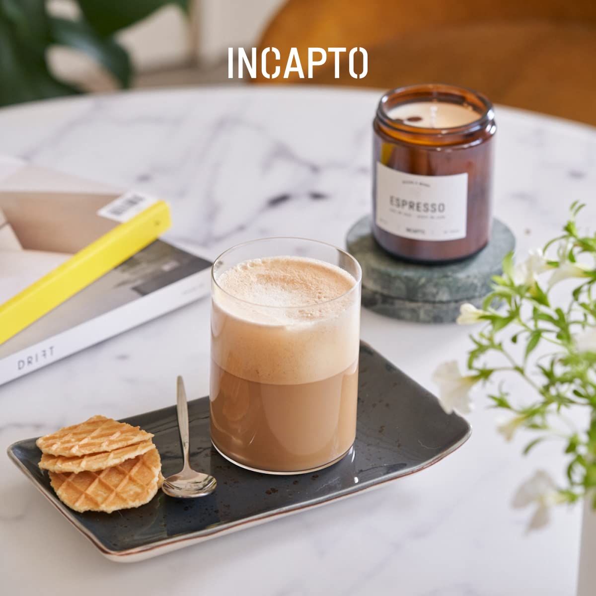 Incapto Caffè in Grani Naturale - Caffè di Specialità | Caffè Messico Grani | Caffè in Grani Arabica 100% | +80 punti SCA | Tostatura Naturale e Artigianale | Caffè Grani Naturale | Pacco da 1000 gr