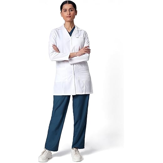 KNYA Womens Lab Coat XXXL