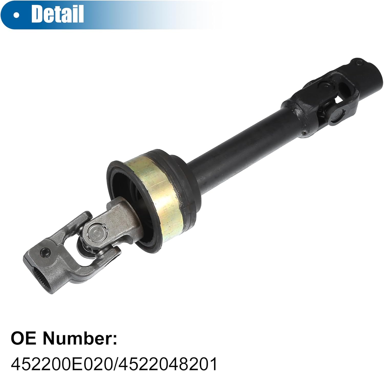 uxcell Intermediate Steering Column Shaft Fit for Lexus RX350 RX450H 2010-2015 No.452200E020/4522048201/45220-0E020