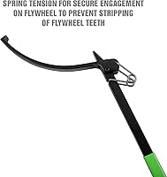 Vista 4 de OEMTOOLS 25556 - Llave de volante, herramienta para volante de inercia, herramienta para placa flexplate, herramienta de giro de volante de agarre