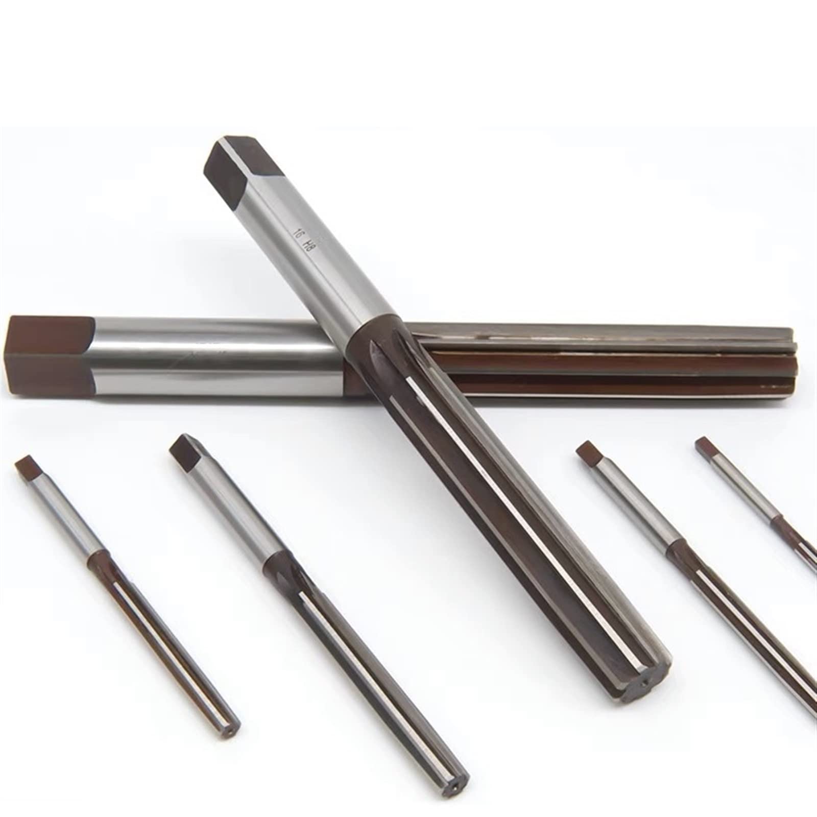 6 STKS Taper Pin Hand ruimer, Handmatige HSS Legering