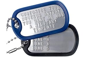 Customizable Dog Tags: Marking Your Belongings and Identities with Pride