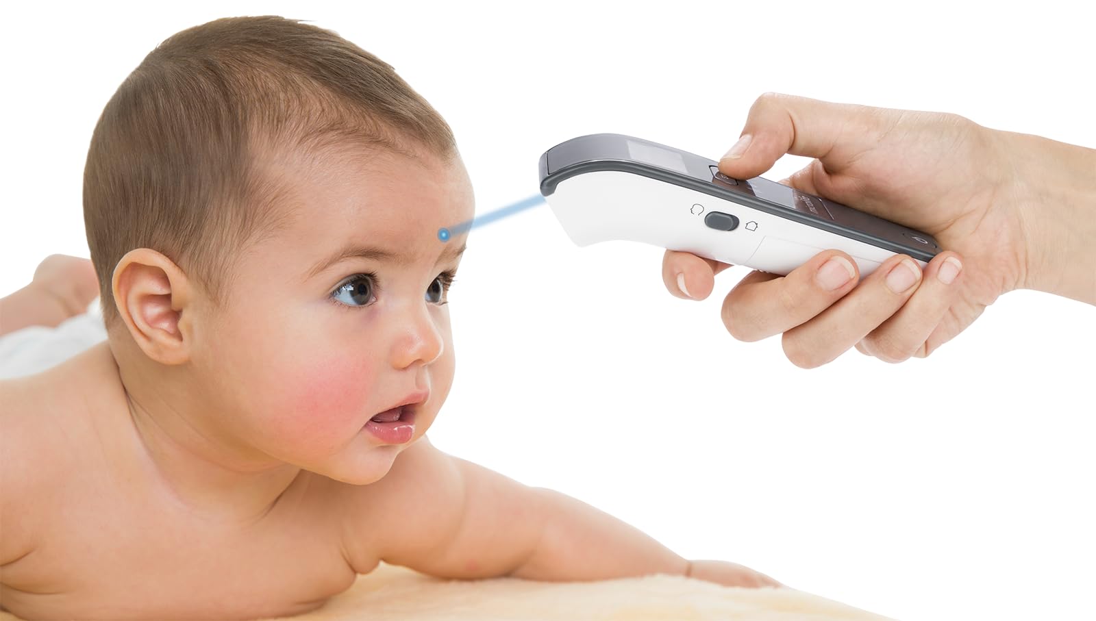 Microlife - Termómetro frontal sin contacto NC 150 BT - Conectado Bluetooth, Validado Clínicamente, Alarma de fiebre, Guía luminosa, 3 modos Cuerpo/Objeto/Ambiente