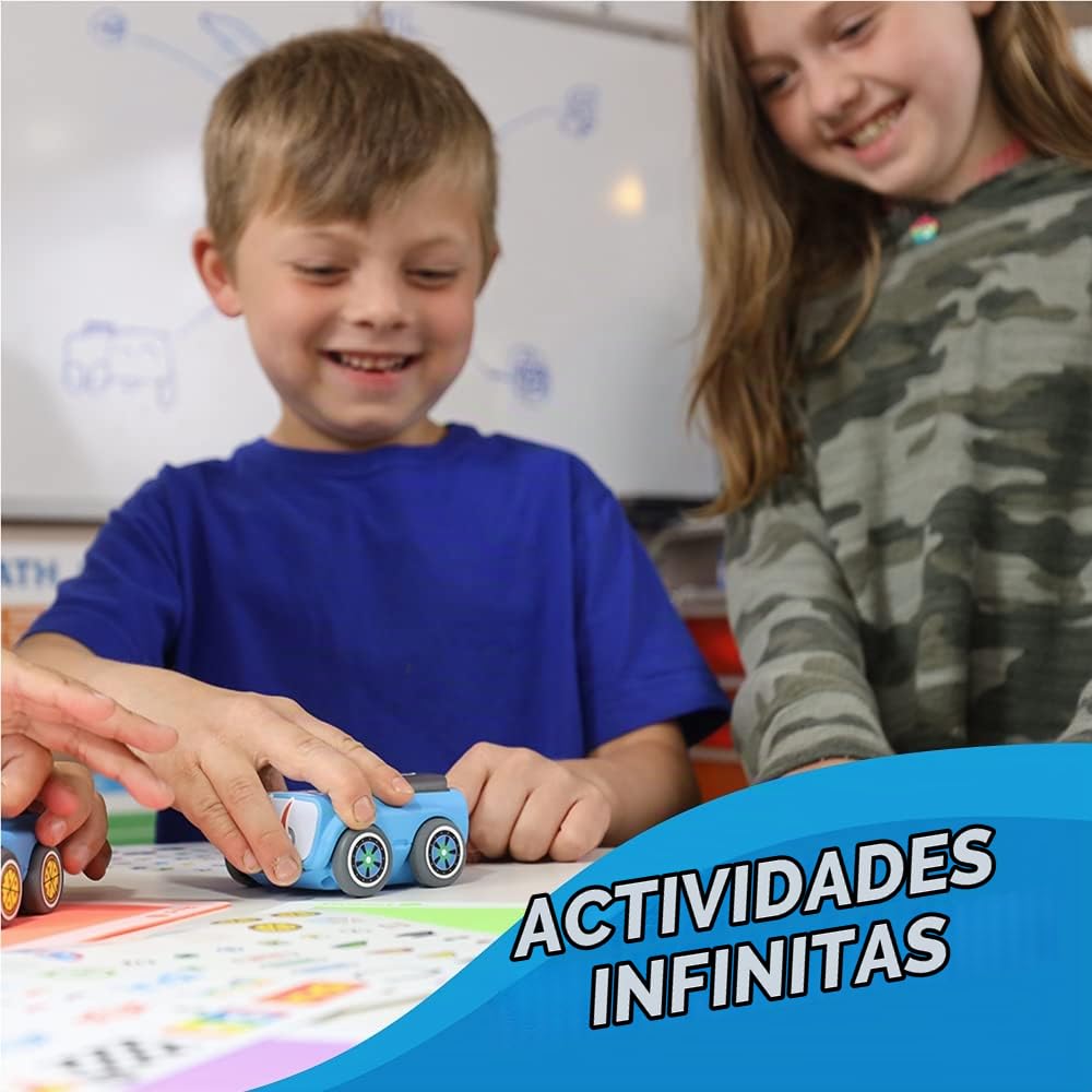 Sphero indi: Coche de juguete robot STEM divertido y atractivo para aprender conceptos de codificación, pensamiento computacional y resolución de problemas; no se requiere dispositivo