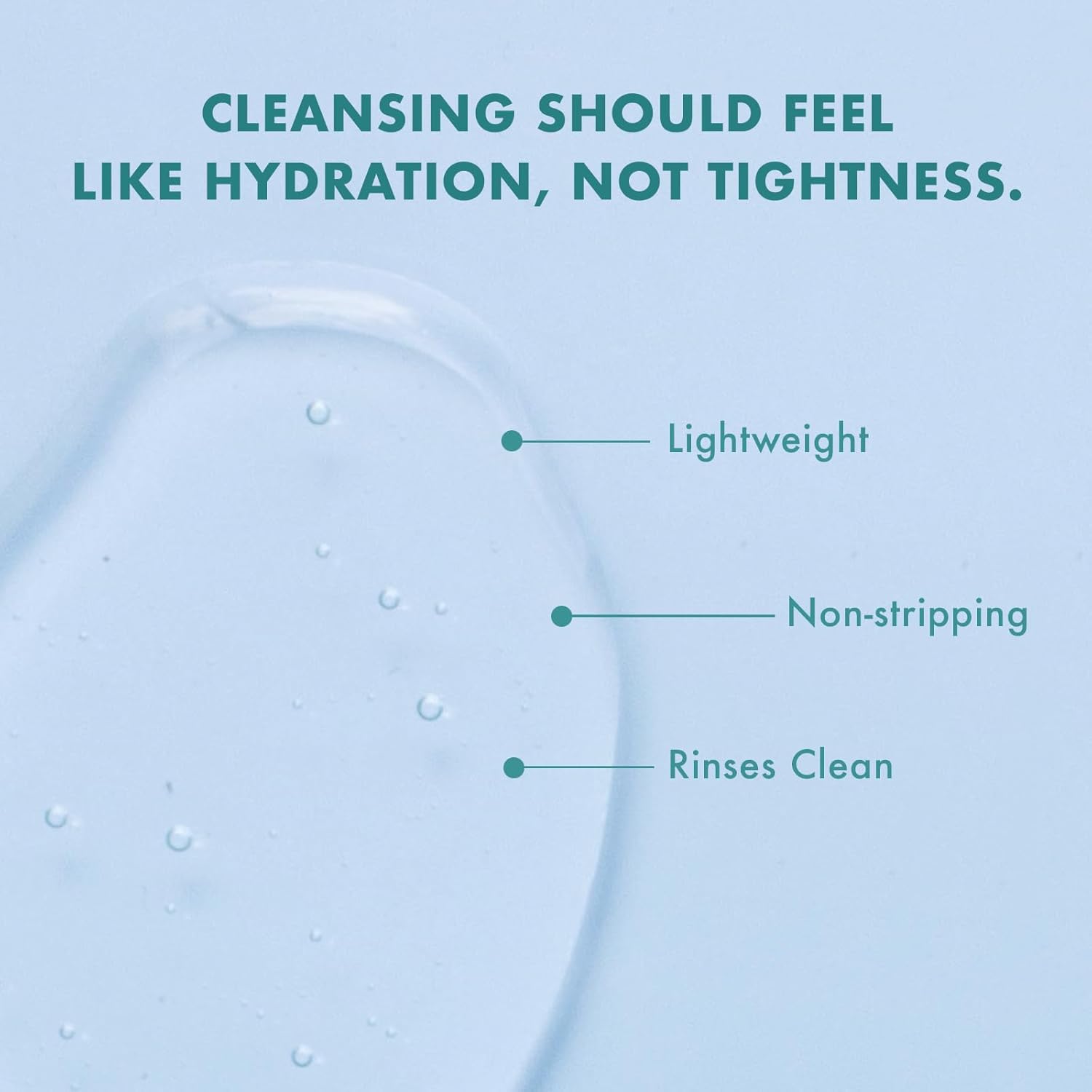 Skin ResQ by Petal Fresh Hello Hydration Cleanser, Daily Gentle Foaming Facial Cleanser with 2% Squalane Complex and Aloe Vera, Fragrance Free Hydrating Face Wash for Dry Sensitive Skin, 10 oz - Image 4