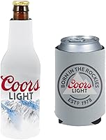 Vista 1 de Kolder Soporte de manga aislante de cerveza Coolie con licencia Huggie Can & Bottle Set (Coors) Light Mountains
