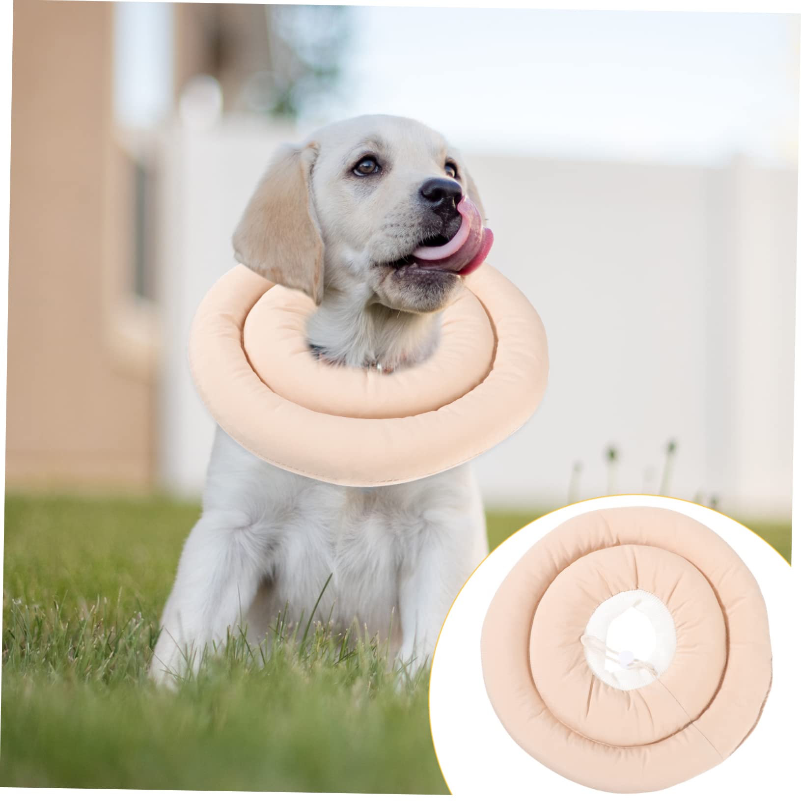 FRCOLOR 2 Conos de recuperación para Cachorros de Elisabeth, para Perros, Cachorros, curación antifugas, Collar para Mascotas, Conos de protección curativa, Collar para Gatos, Suministros