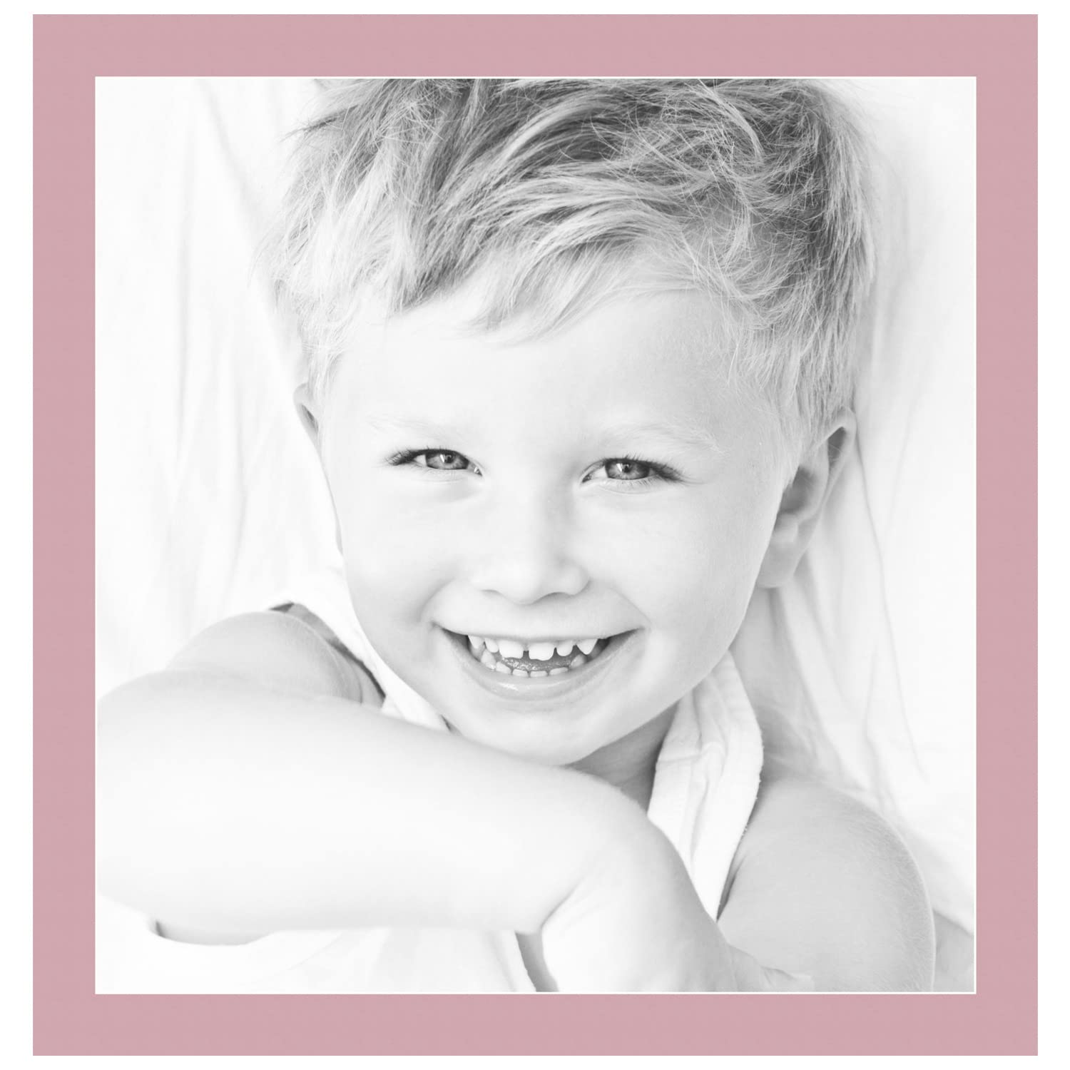 24x25 Soft Pink / Seashell Custom Mat for Picture Frame with 20x21 opening size (Mat Only, Frame NOT Included)