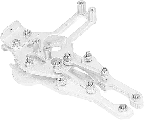 Miniatura 4 de Abrazadera de robot brazo de garra mecánico abrazadera de robot de aleación de aluminio accesorio de alta resistencia kits de ciencia educativa para