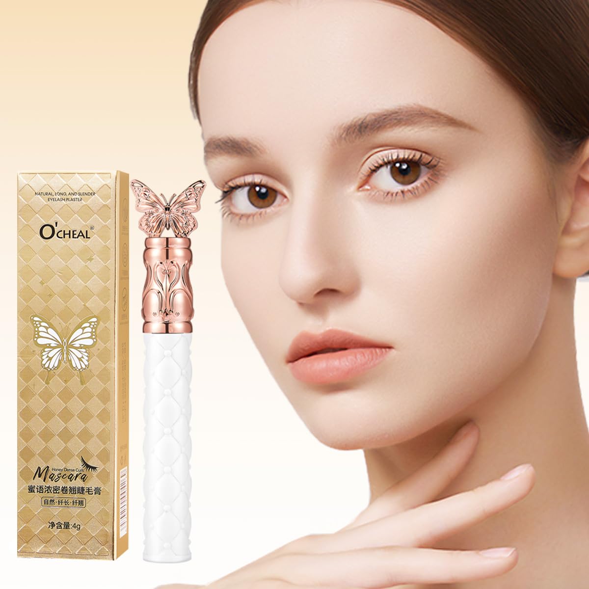 Mascara?Royal Volume and Curl Mascara Queen Cobra - Enhances Natural Lashes with Dramatic Volume and Length - Smooth Application - Curling Effect