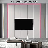 Vista 3 de Yutianli Moldura de corona para despegar y pegar, borde flexible de pared, base de pared autoadhesiva, base de vinilo autoadhesiva, moldura de pared