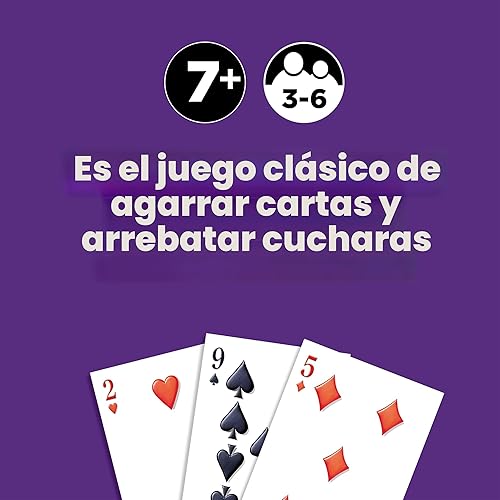 Vista 4 de Juego de cartas Spoons en caja de plástico (versión en inglés)