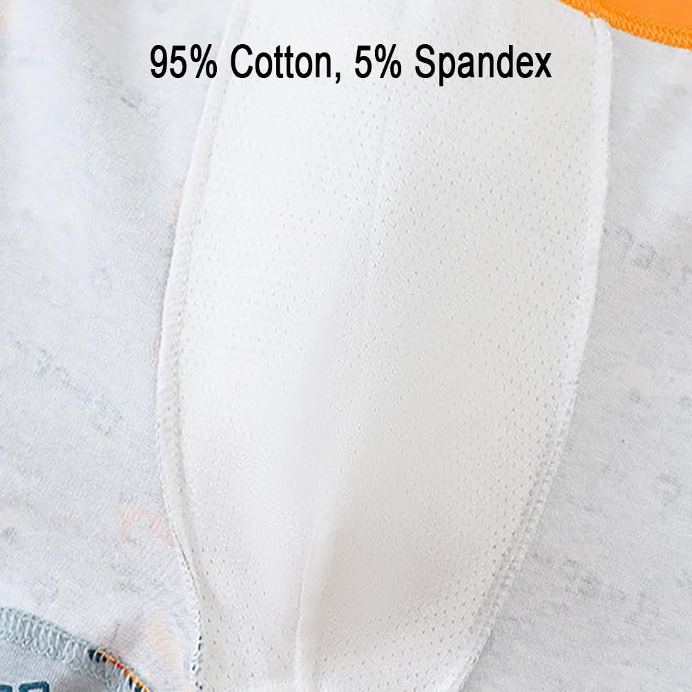 Boys Boxer Briefs Kids Underwear Boys,Cotton,12 Pack - Image 5