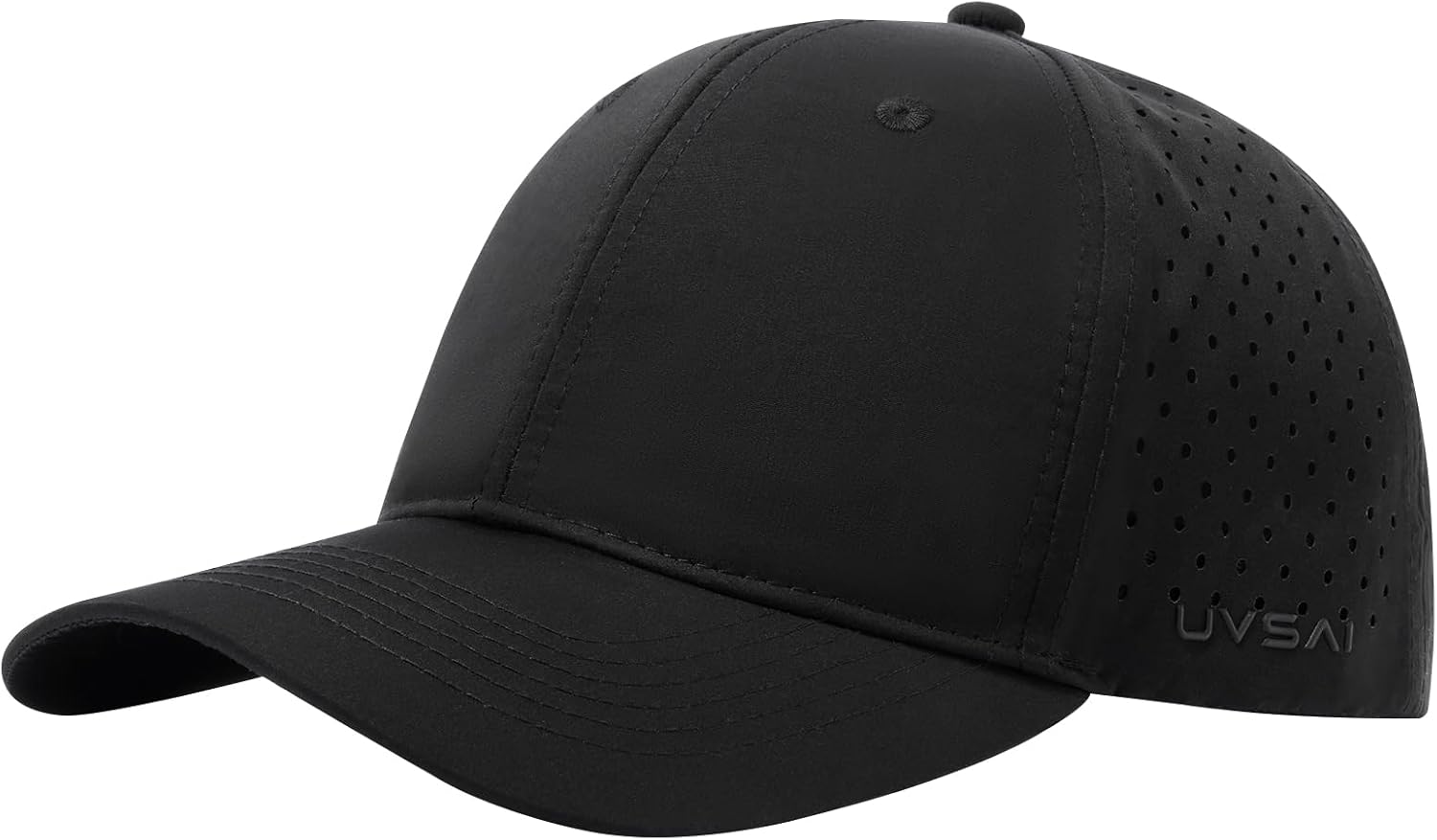 UPF 50+ Lightweight Water-Resistant Baseball Cap for Outdoor Activities